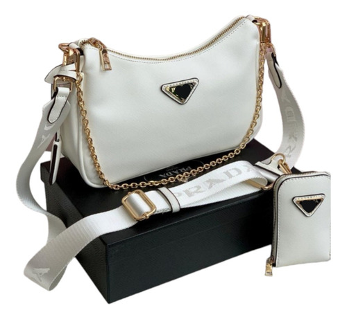 Bandolero Crossbody Cartera Dama Alta Calidad Incluye Caja 