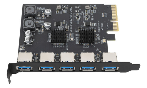 Tarjeta De Expansión Usb 3.2 Pci Express Gen 2, 5 Puertos Ti