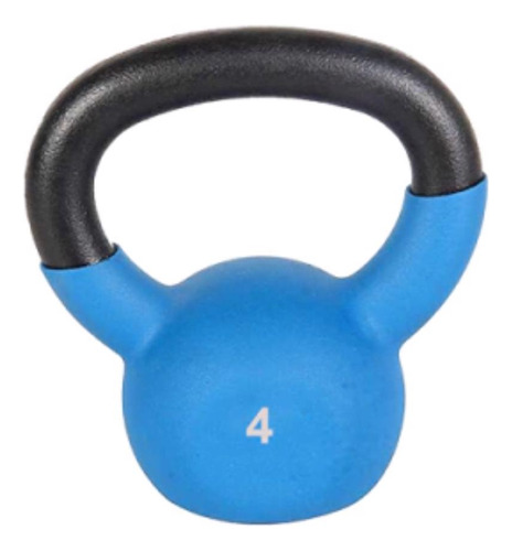 Pesas Rusa Kettlebell 4kg Fitness Fundicion Mancuerna Hierro