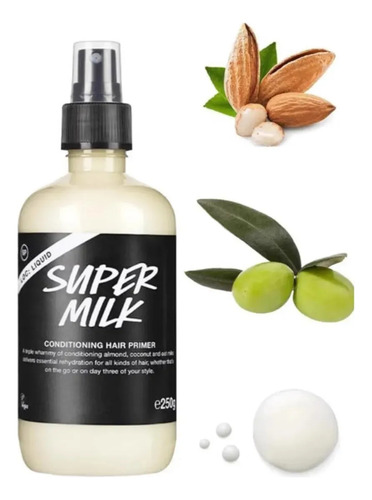 Prebase Acondicionadora Para El Cabello Super Milk, 250ml