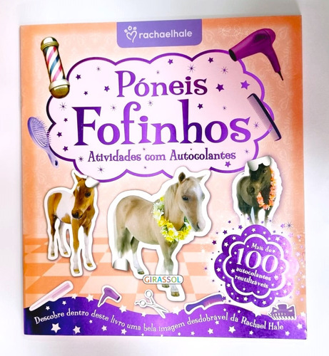 Poneis Fofinhos: Atividades Com Autocolantes, De Igloo Books Ltd. Série Atividades Com Autocolantes Editora Girassol Edições, Capa Mole Em Português