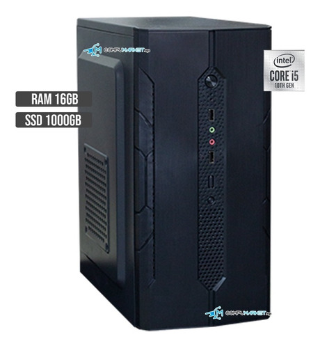 Cpu Torre Pc Intel Core I5 10400 Ssd 1tb Ram 16gb