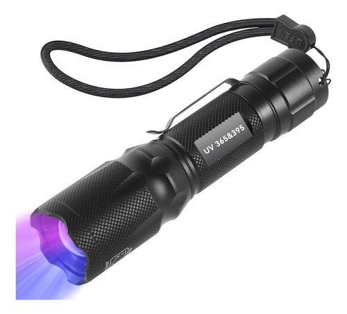 Tnatra Linterna Uv De 365 Nm Y 395 Nm, Luz Negra Uv Para Cur