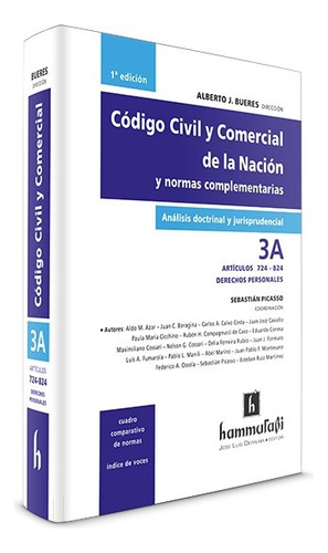 Codigo Civil Y Comercial De La Nacion. Tomo 3-a. Arts. 724 ¿