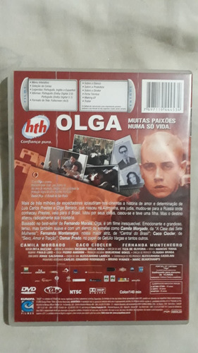 Dvd Olga+filhos Guerra+esperança E Glória Camila Morgado D58