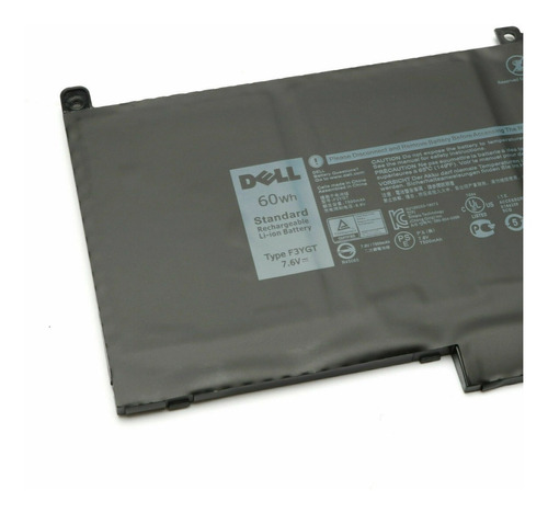 Bateria F3ygt Dell Latit E7280 E7380 E7480 E7290 E7390 E7490