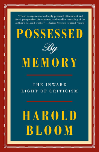 Libro Possessed By Memory: The Inward Light Of Criticism Q