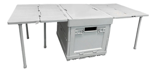 Organizador De Troncal De Automóvil Plegable, Mesa De Gris