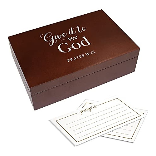 Caja  Give It To God  30 Tarjetas De Oración, 4.25 Pul...