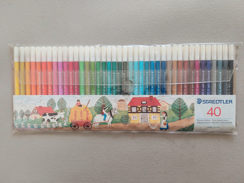 40 Plumones Staedtler Antiguos. No Pintan 