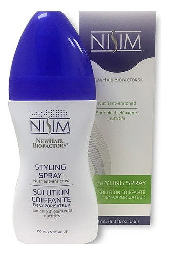 Styling Spray Antifrizz Protector Uv Y Térmico Nisim 150ml