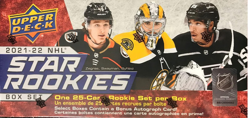 Upper Deck Star Rookies Hockey Edición Limitada Sellado De F