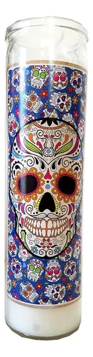 comprar Calavera De Ojos Negros Del Cinco De Mayo Vela Devocional