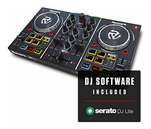 Controlador De Dj Para Principiantes Para Serato Dj Lite Con