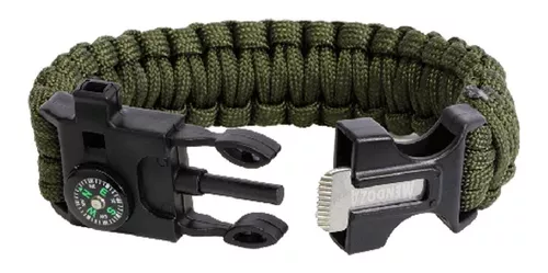 Pulsera paracord de Supervivencia 5 en 1 CAMP-001 Mendoza