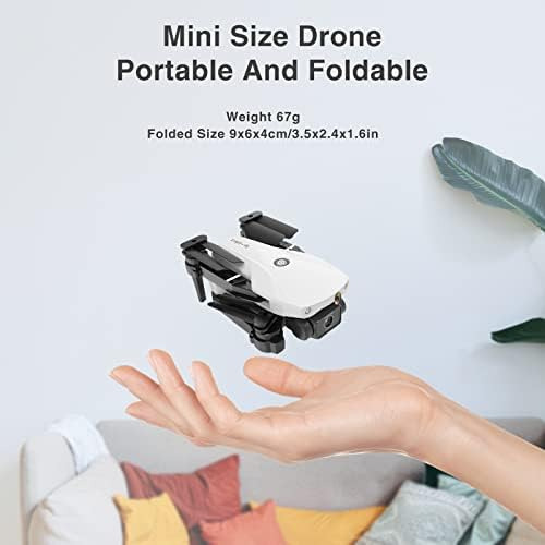 Le-idea Idea10 Mini Drone Con Cámara, 2 Cámaras Fpv Drones P