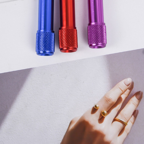 Mini Linterna Led Con Clip De Mosquetón, Llavero, Lámpara Po