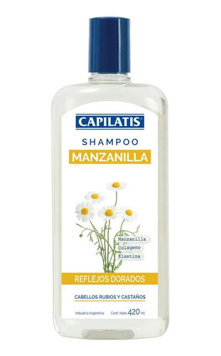 Capilatis Shampoo Manzanilla X 420ml - Reflejos Dorados
