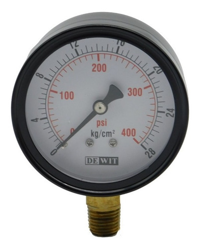 Manometro Dewit Modelo 11/63/42 Rango 0-42 Kg/cm2