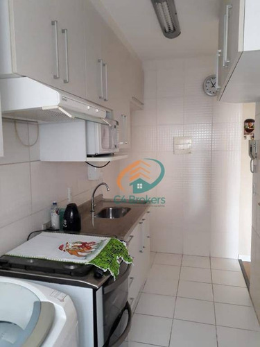 Imagem 2 de 16 de Apartamento 47 Metros 2 Dormitórios 1 Vaga De Garagem Mobiliado Já Com Acabamento! - Ap0312