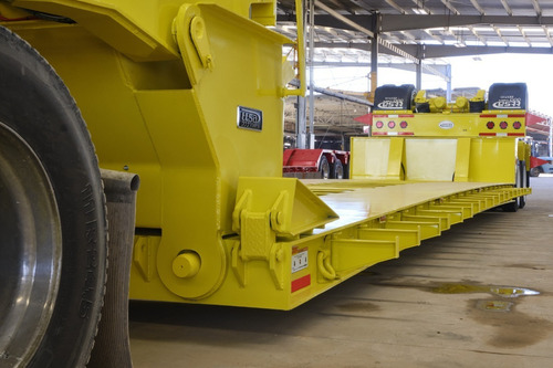 Lowboy 60 Ton Perfil Bajo Extensible Cuello Desmontable