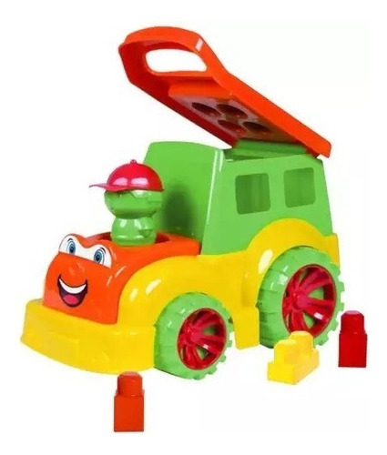 Brinquedo Infantil Carro Didático Brincar Ecrescer -divplast Cor Colorido