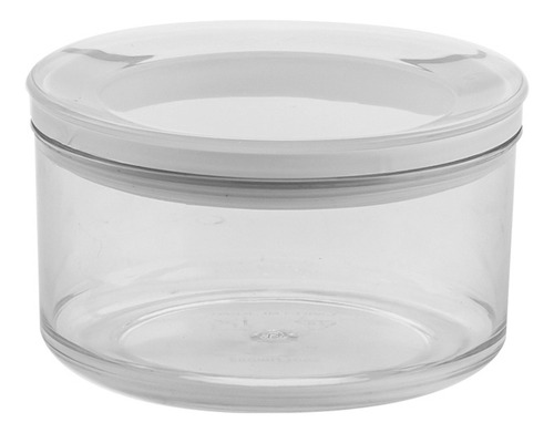 Contenedor De Alimentos 280 Ml Almacenamiento Alacena 4 Color Transparente