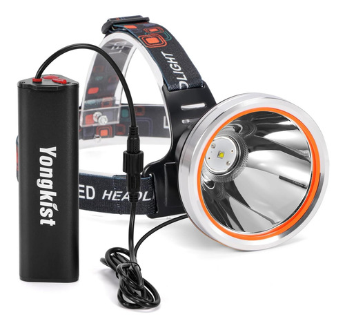 Luz De Caza Yongkist Potente Faro De Faro Súper Brillante La