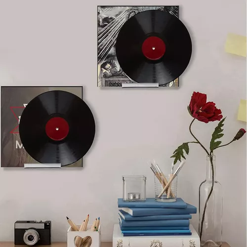 SOPORTE DE PARED PARA DISCOS DE VINILO