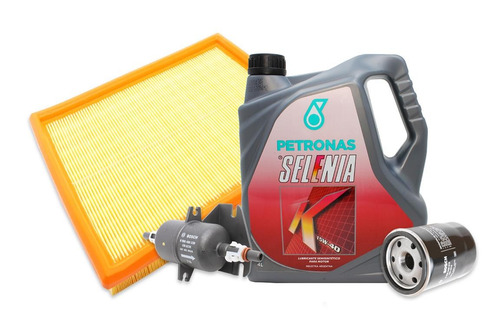 Kit Filtros + Aceite Selenia K 15w40 Fiat Siena 1.6 00