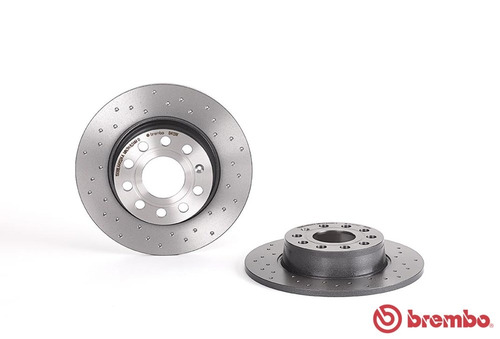 Discos Brembo Xtra Traseros Vw Golf 1.4 2012 A 08.b413.1x