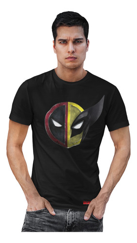 Playera Deadpool Wolverine/película/superhéroes/marvel