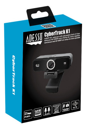 Camara Web Adesso Cybertrack K1 1080p Usb Fhd C/microfono