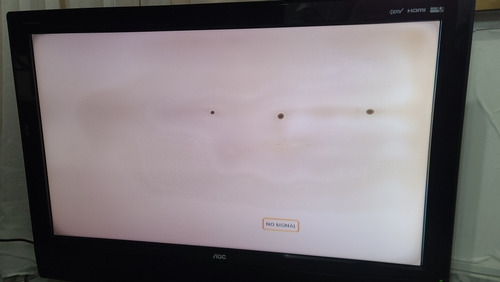 Imagen 10 de 10 de Televisión Aoc De 42 Pulgadas Con La Pantalla Dañada