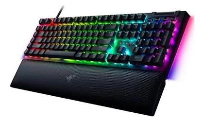 Teclado Mecánico Razer Blackwidow V4 Rgb Switch Verde Negro