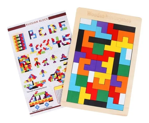 Puzzle tetris madera sale