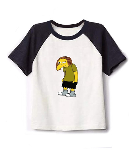 Remera Combinada Dolph !! Los Simpson -niños-