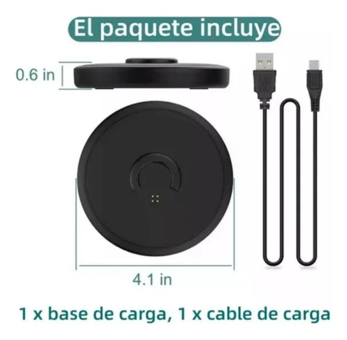 Jairtienda Base De Carga Para Bose Soundlink Revolve / Revolve+ Negro
