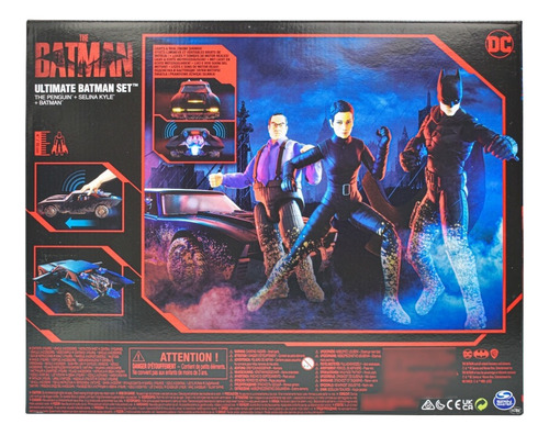 The Batman Ultimate Batman Set Pingüino Selina Spin Master