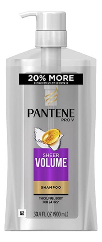 Pantene Pro-v Sheer Volume Champ&uacute;, 30.4 Fl Oz