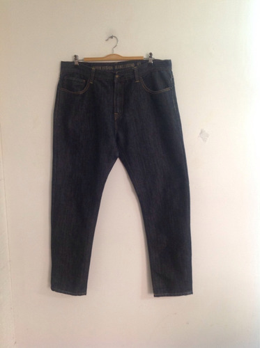 Jeans Marca Onmen Design Talla 52 Mezclilla Oscura Usado