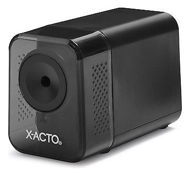 X-acto Eléctrico Lápiz Sacapuntas Negro Escuela Aula Negocio