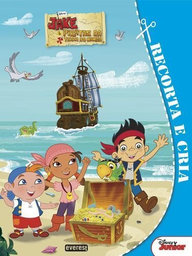 Libro Jake E Os Piratas Da Terra Do Nunca: Recorta E Cria