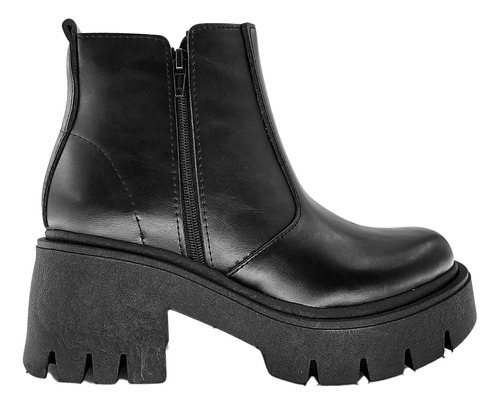 Bota Platataforma Taco Hebilla Cierre Mujer 620 Nomyshoes