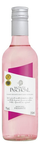 Mini Vinho Frisante Monte Paschoal Moscato Rose 250ml