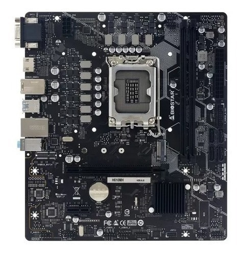 Motherboard Intel H610mh Biostar Pcie 3.0 Socket 1700 Pcreg