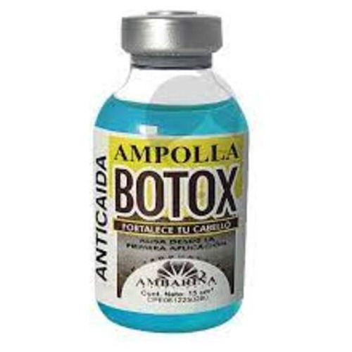 Ampolla Botox Ambarina 15 Ml X 3unid Black&white