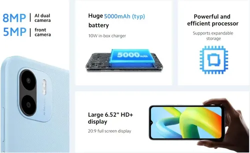 Xiaomi Redmi A1 220733sg 2gb 32gb Dual Sim Duos
