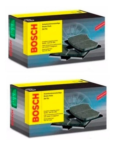 Imagen 1 de 3 de Kit Pastillas De Freno X 4 Ruedas Bosch Ford Focus 2