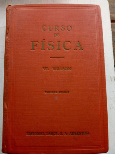 Curso De Física De W. Watson - Labor (usado)